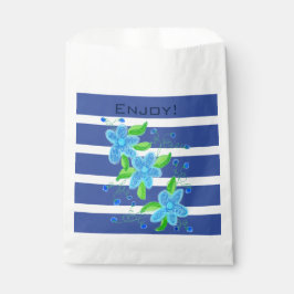 Blaustreifen Geschenktütchen