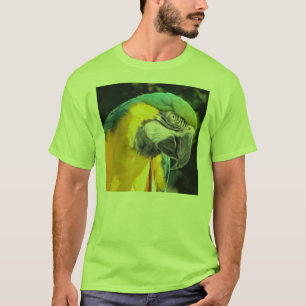 Blauund GoldMacaw T-Shirt