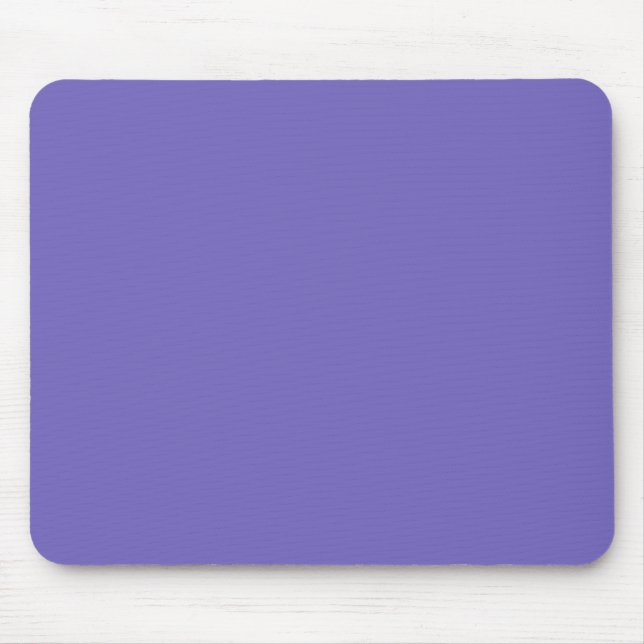 Blauviolett (Crayola) (Vollfarbe) Mousepad (Vorne)
