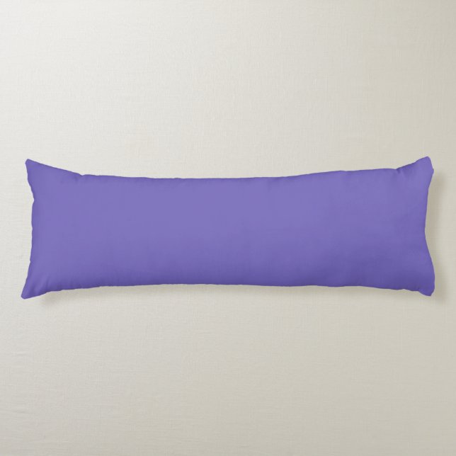 Blauviolett (Crayola) (Vollfarbe) Seitenschläferkissen (Vorderseite)