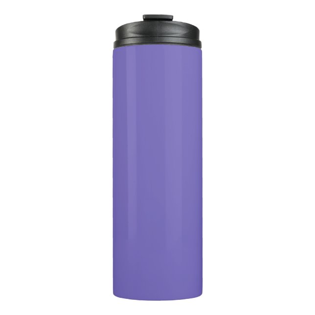 Blauviolett (Crayola) (Vollfarbe) Thermosbecher (Vorderseite)