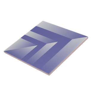 Blauviolette Farbtöne Fliese