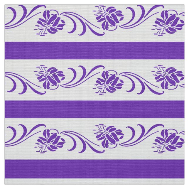 Blauviolette Streifenmuster Stoff (Muster)