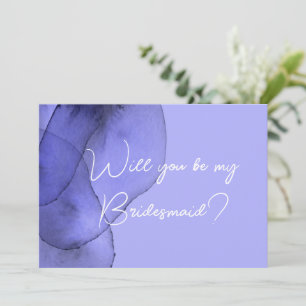 Blauvioletter Lavendel mein Vorschlag für eine Bra Einladung