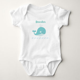 Blauwal-Baby Baby Strampler