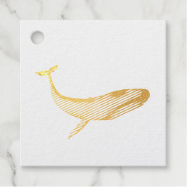 Blauwal Geschenkanhänger