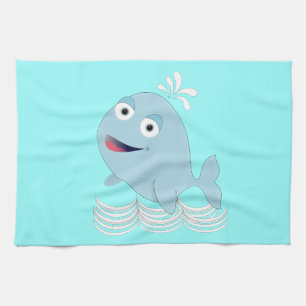 Blauwal Küchentuch