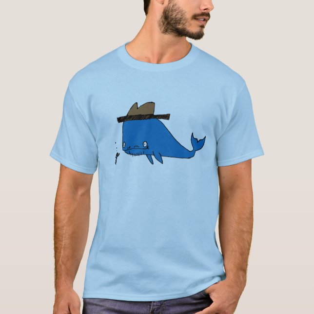 Blauwal T-Shirt (Vorderseite)