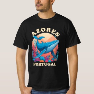 Blauwal-Watching auf den Azoren T-Shirt