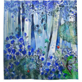 Blauwald Duschvorhang