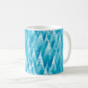 Blauwald-Fraktal Kaffeetasse
