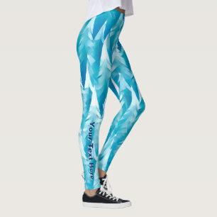 Blauwald-Fraktal Leggings
