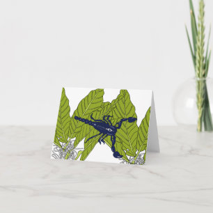 Blauwaldskorpion Karte