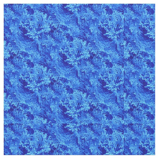 Blauwaldwolle Stoff (Nahaufnahme)