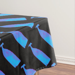 Blauwale jeder Farbe Tischdecke