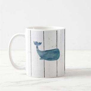 Blauwale — nautische Schiffskette Rustikal Kaffeetasse