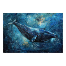 Blauwale schwimmen im Meer