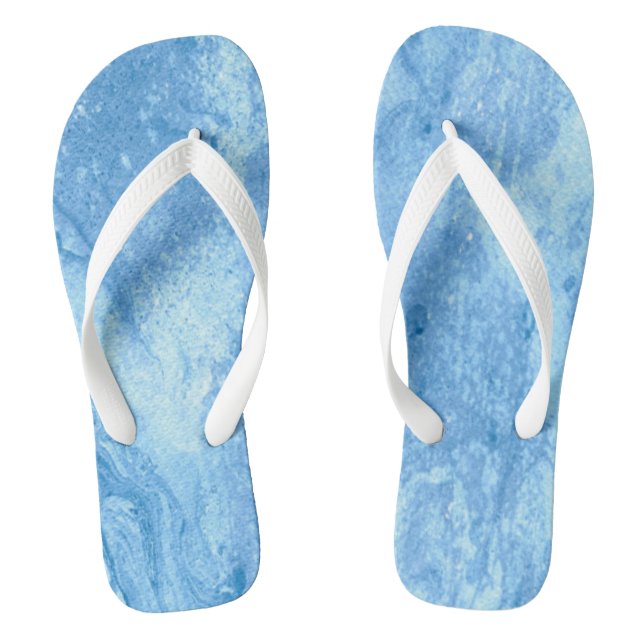 Blauwaschbecken Sandwich Flip Flops (Fußbett)