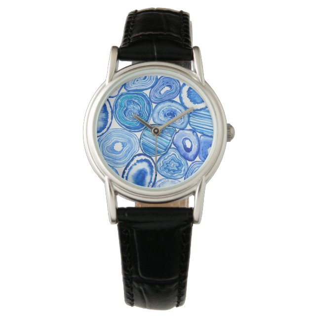 Blauzungenstücke Armbanduhr (Vorderseite)