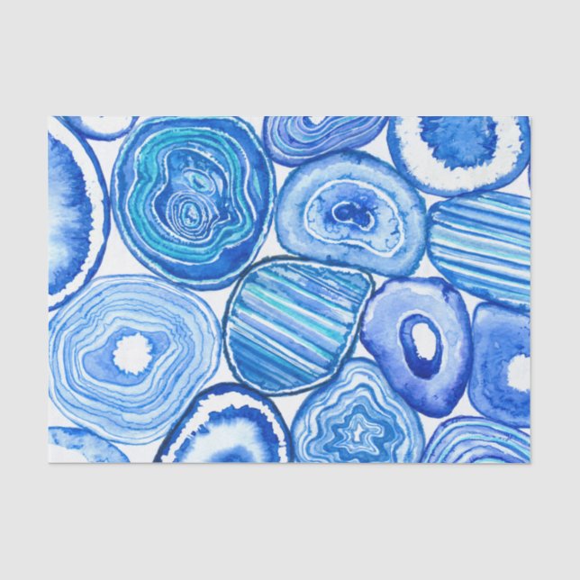 Blauzungenstücke Seidenpapier (Vorderseite)
