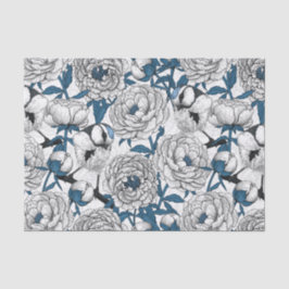 Blauzungenvögel Seidenpapier