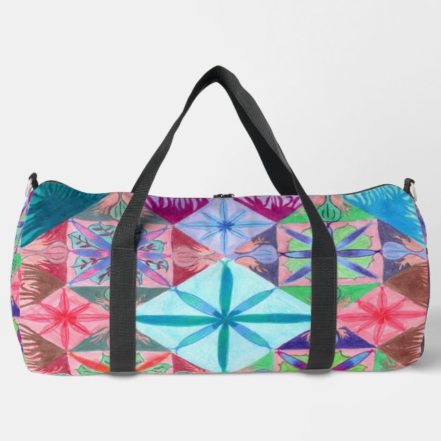 Blaze auf einer Mülltüte Duffle Bag (Vorderseite)