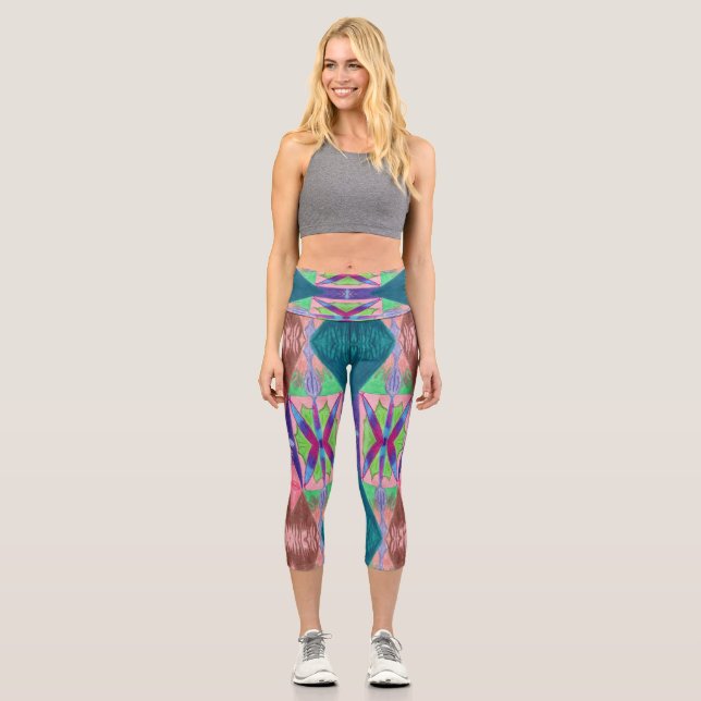 Blaze C/M auf einem Capri Leggings (Vorderseite)
