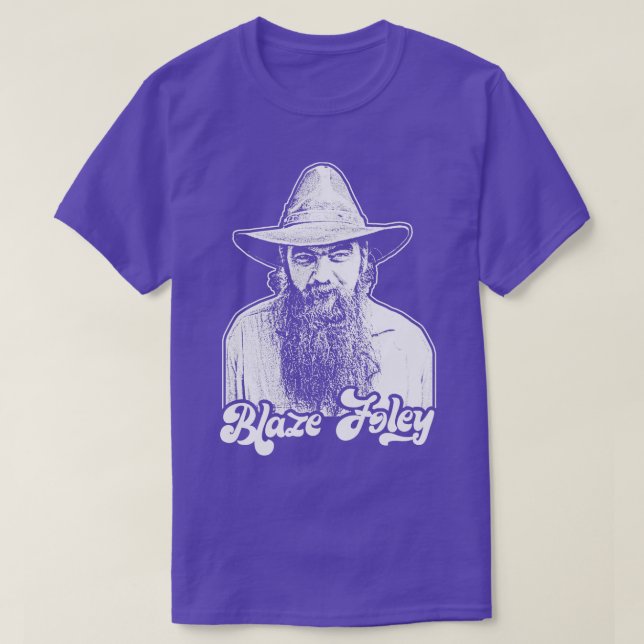 Blaze Foley Original Retro Outlaw Country Fan Desi T-Shirt (Design vorne)