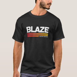 Blaze Limited Edition Vintag Individuelle Name Hus T-Shirt