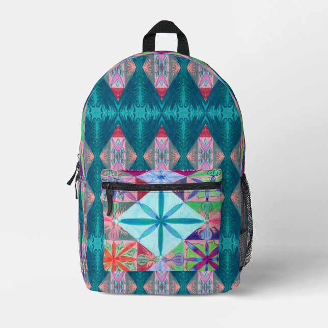 Blaze Multi-C/M auf einem Rucksack (Vorderseite)