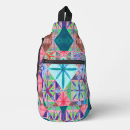 Blaze Multi-C/M's auf einer Tragetasche Crossbody Bag