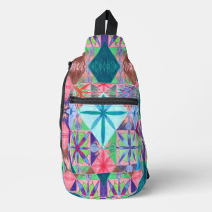 Blaze Multi-C/M's auf einer Tragetasche Crossbody Bag