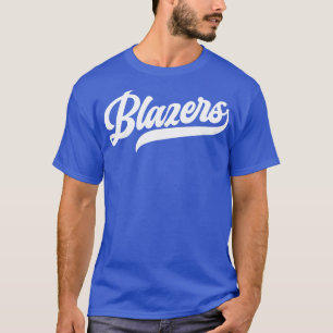 Blazers Retro Portland Trail Blazers Basketball T-Shirt