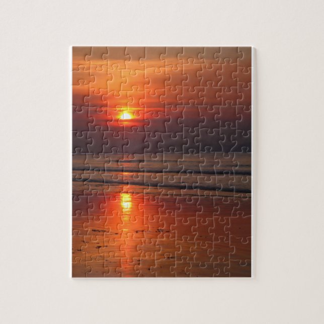 Blazing Beach Sunset - 8x10 - 110 Stk. (Vertikal)
