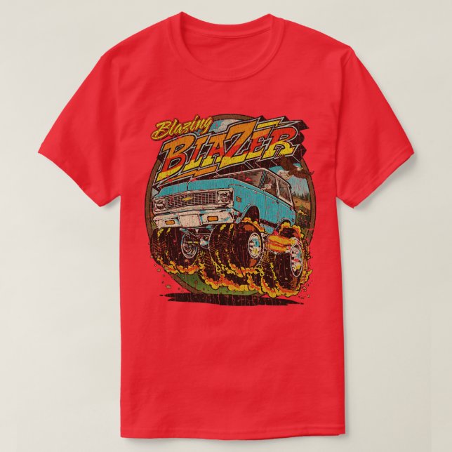 Blazing Blazer 1974 T-Shirt (Design vorne)