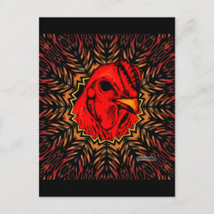 Blazing Brahma Postkarte