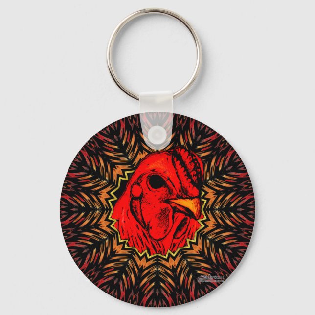 Blazing Brahma Schlüsselanhänger (Vorderseite)