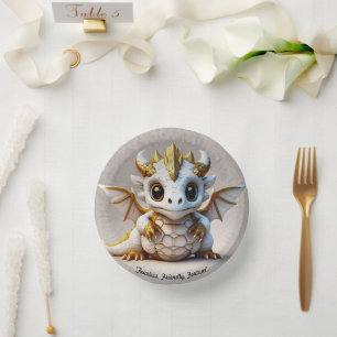 "Blazing Ember" Pappteller