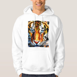 "Blazing Majesty - Fiery Lion T - Shirt" Hoodie