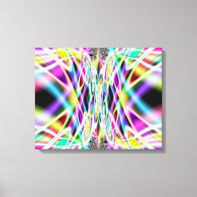 Blazing Omega Canvas Print Leinwanddruck (Vorderseite)