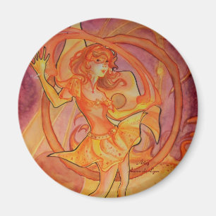 Blazing Solaris Magnet