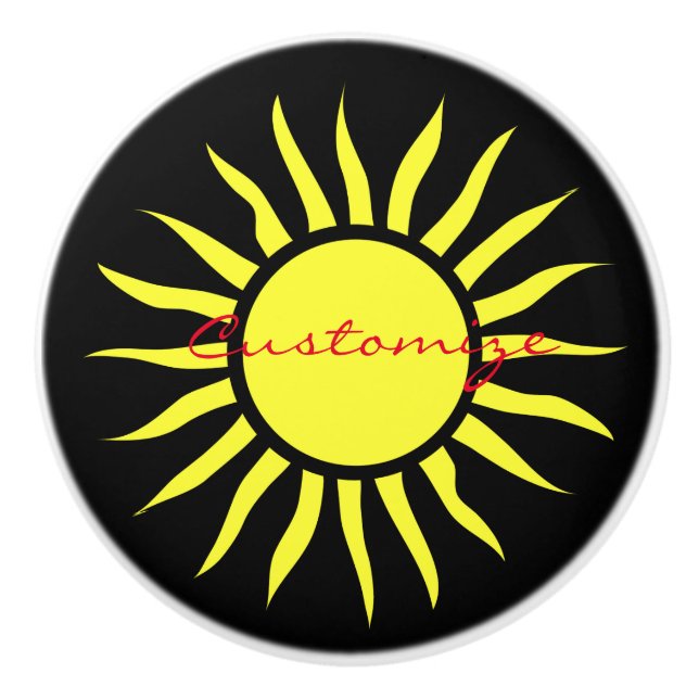 Blazing Sun Thunder_Cove Keramikknauf (Vorderseite)