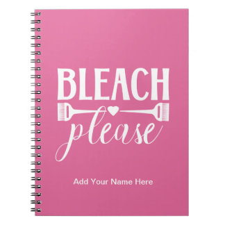 Bleach Bitte - Friseur Stylist Journal Notizblock