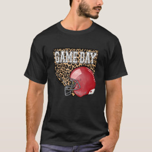 Bleached American Football Game Day Vibes T-Shirt 