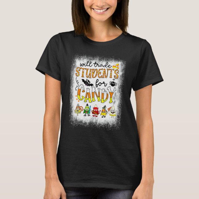 Bleached Will Trade Students For Candy Teacher Hal T-Shirt (Vorderseite)