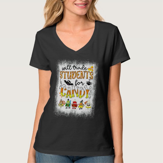 Bleached Will Trade Students For Candy Teacher Hal T-Shirt (Vorderseite)