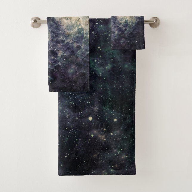 Bleak Galaxy Space Rock Badhandtuch Set (Insitu)