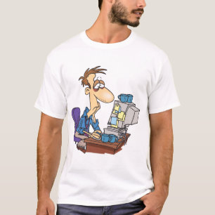 Bleary Mit Augen Man T-Shirt