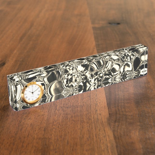 Blebs aus Gold oder Glasblasen, Helligkeit? Namensplakette (Seite)