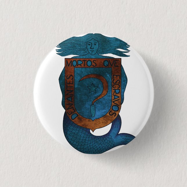 Blech Denantes mortos… Button (Vorderseite)